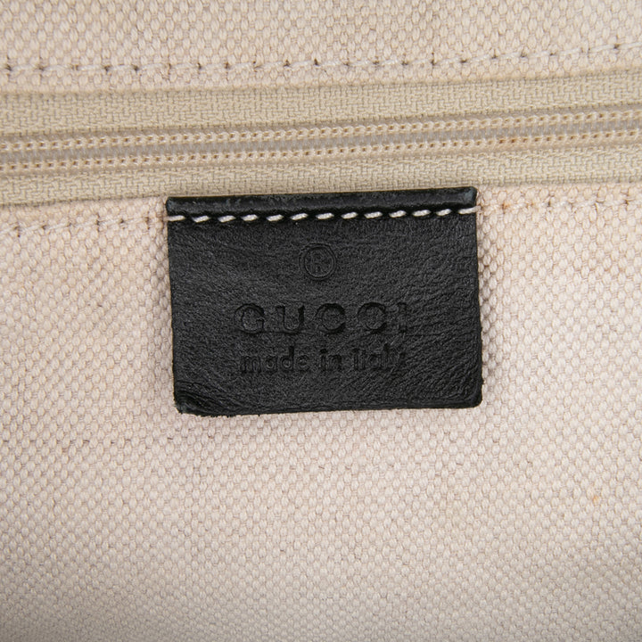 Diamante Canvas Sukey Satchel Brown - Gaby Paris