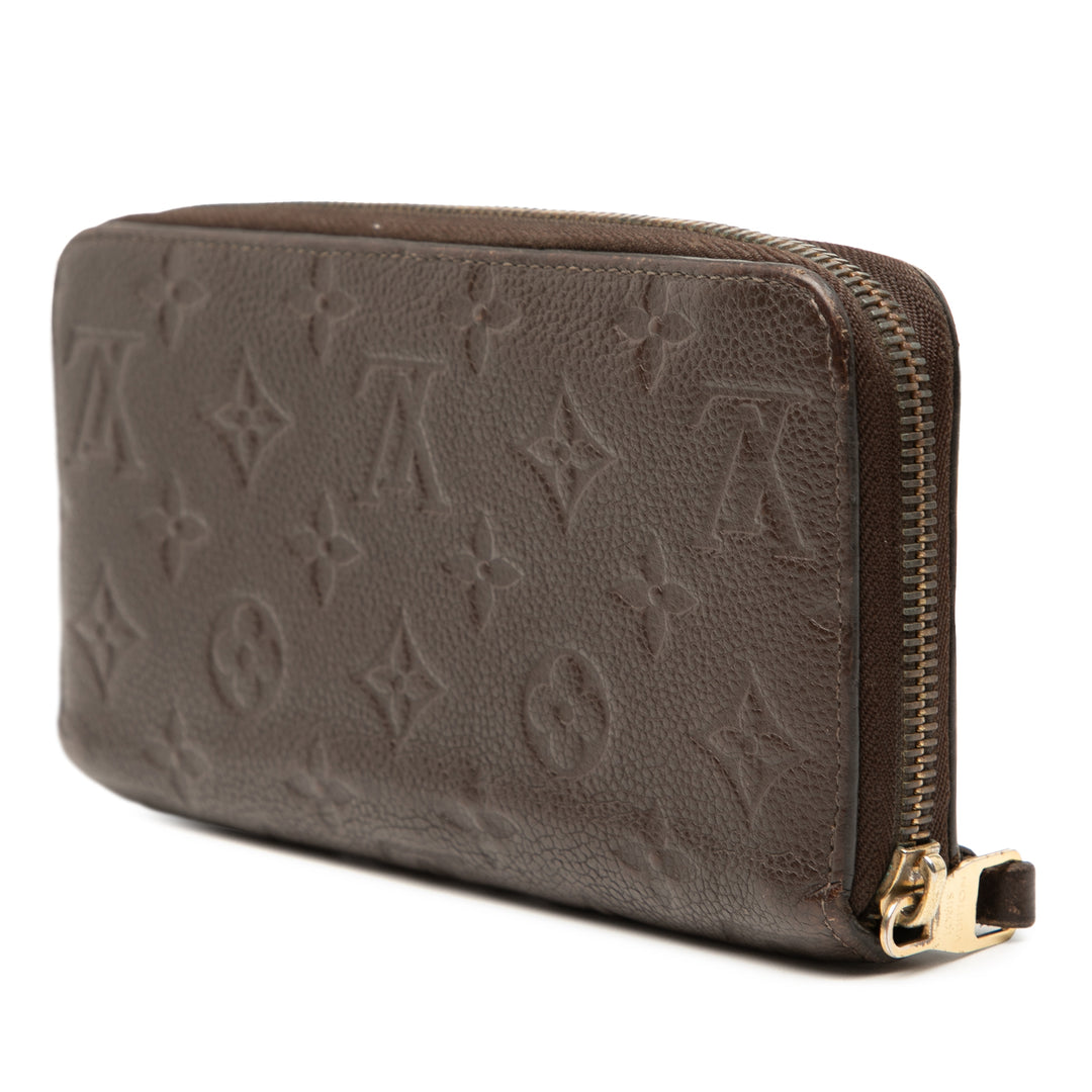 Louis Vuitton Monogram Empreinte Zippy Portefeuille