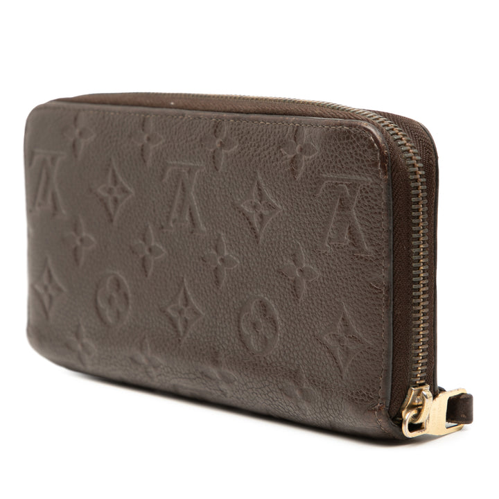 Louis Vuitton Monogram Empreinte Zippy Portefeuille