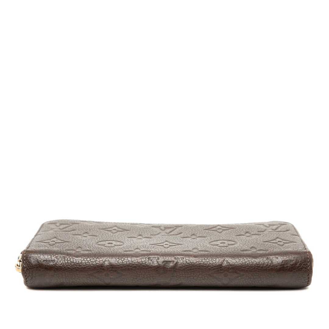 Louis Vuitton Monogram Empreinte Zippy Portefeuille