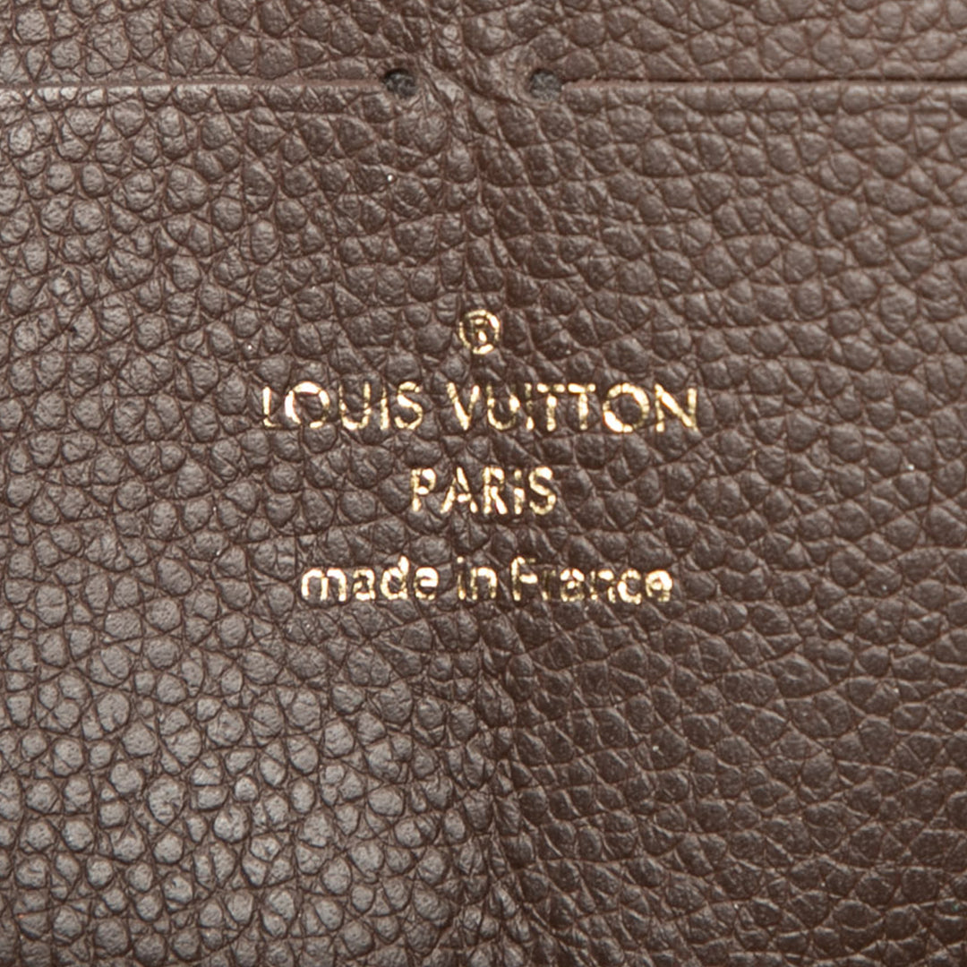 Louis Vuitton Monogram Empreinte Zippy Portefeuille