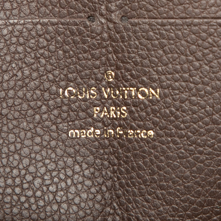Louis Vuitton Monogram Empreinte Zippy Portefeuille