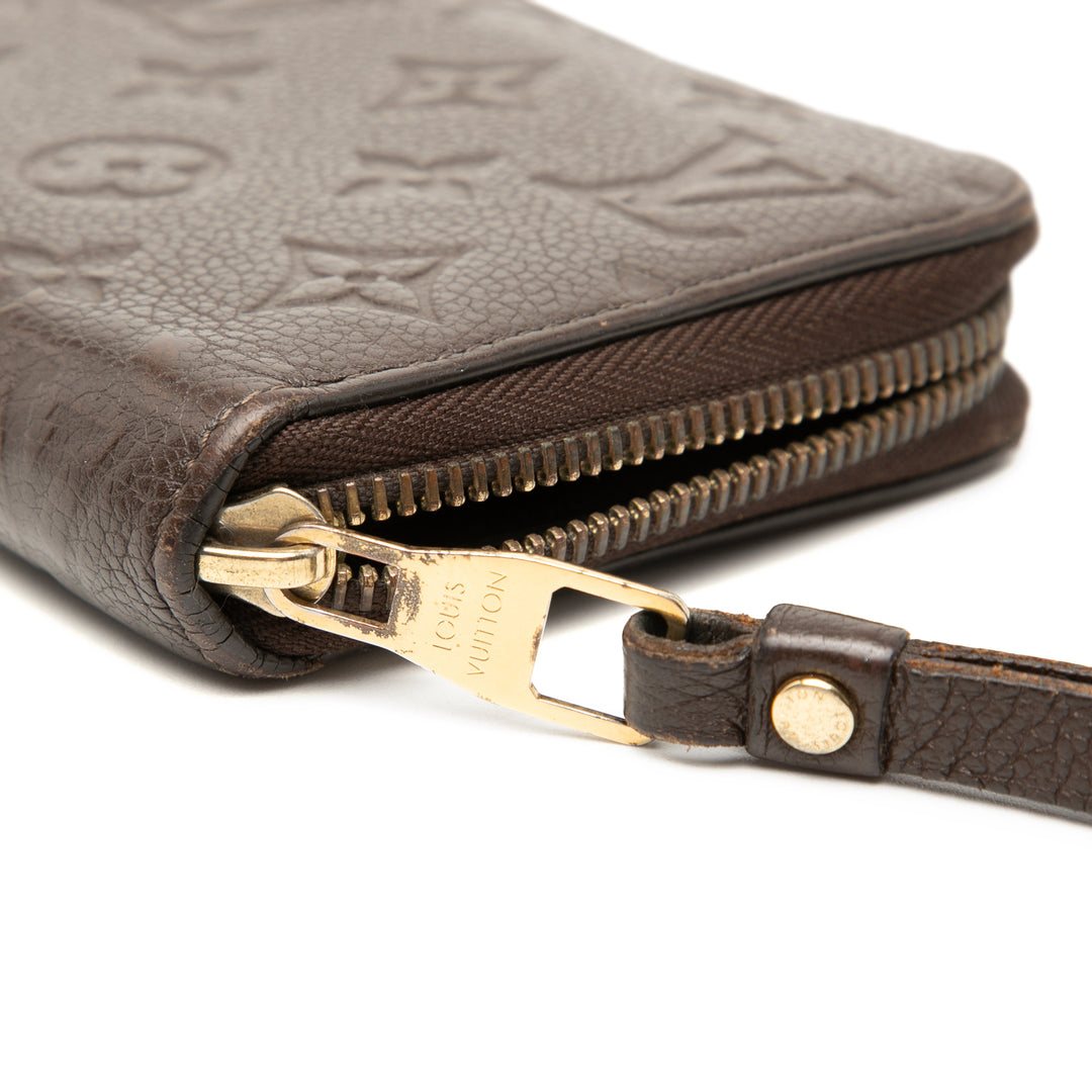 Louis Vuitton Monogram Empreinte Zippy Portefeuille
