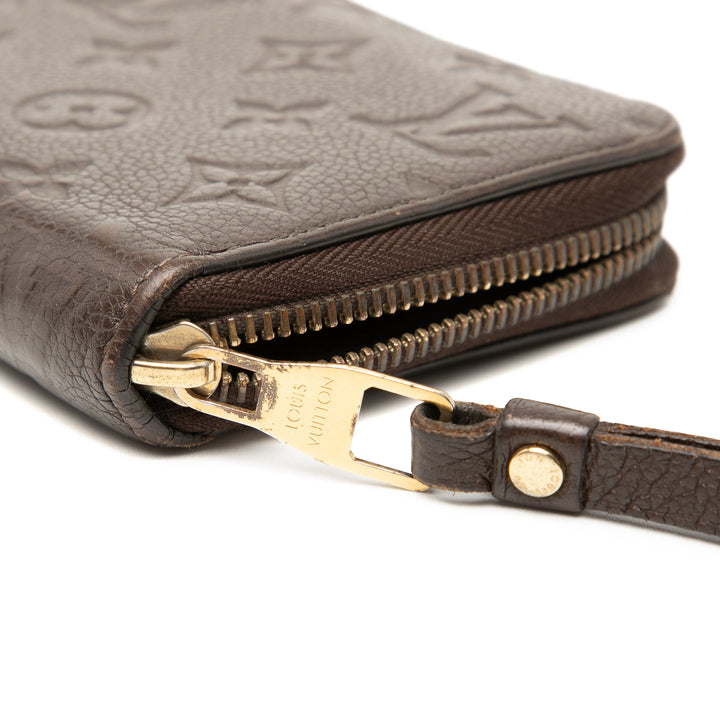 Louis Vuitton Monogram Empreinte Zippy Portefeuille