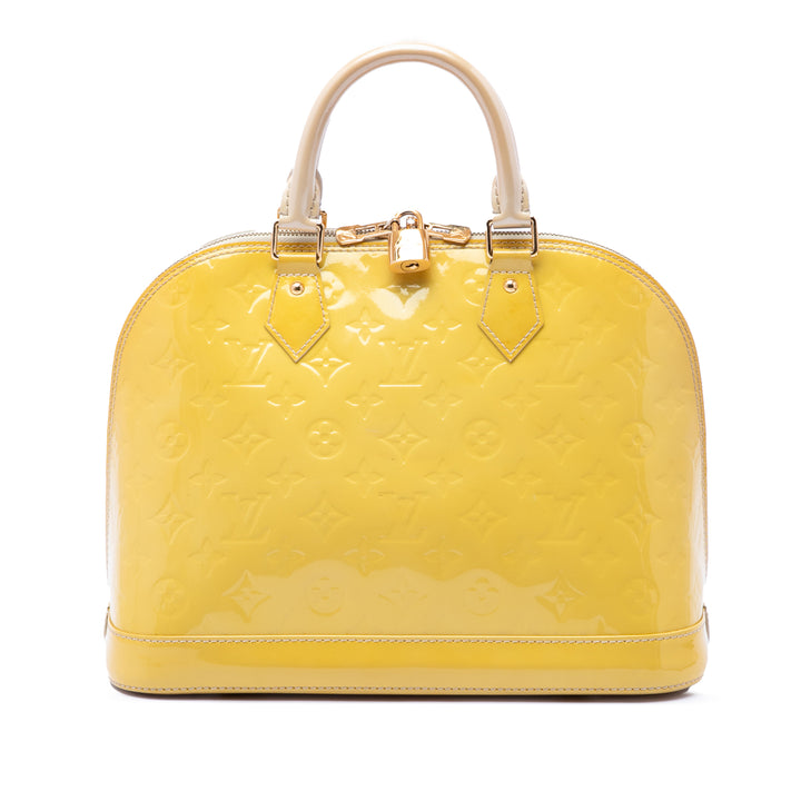 Louis Vuitton Monogram Vernis Alma PM