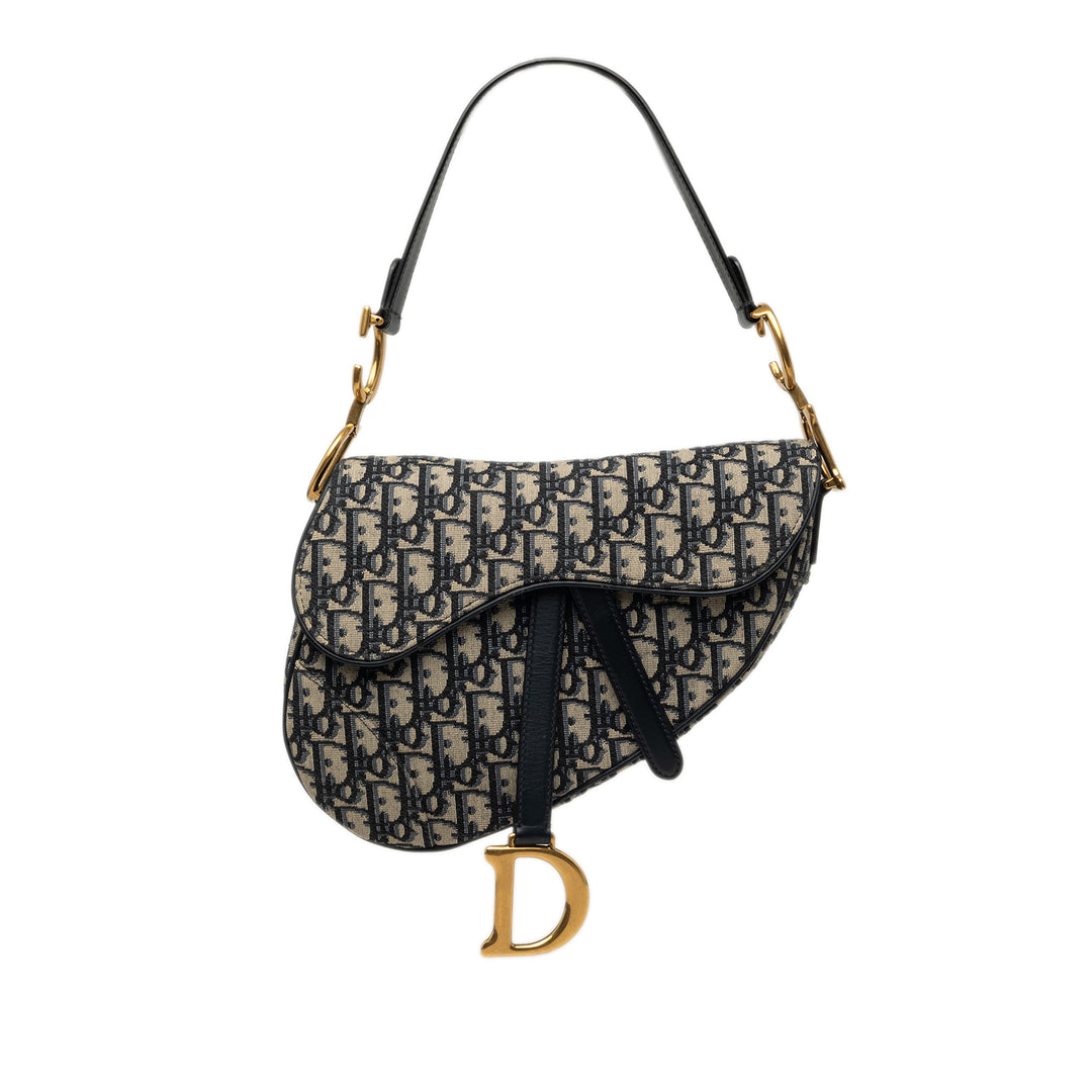 Saddle Sac Oblique Bleu