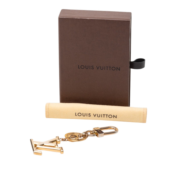 Louis Vuitton plaqué LV Facettes Bijou de sac et Porte-clés Métal