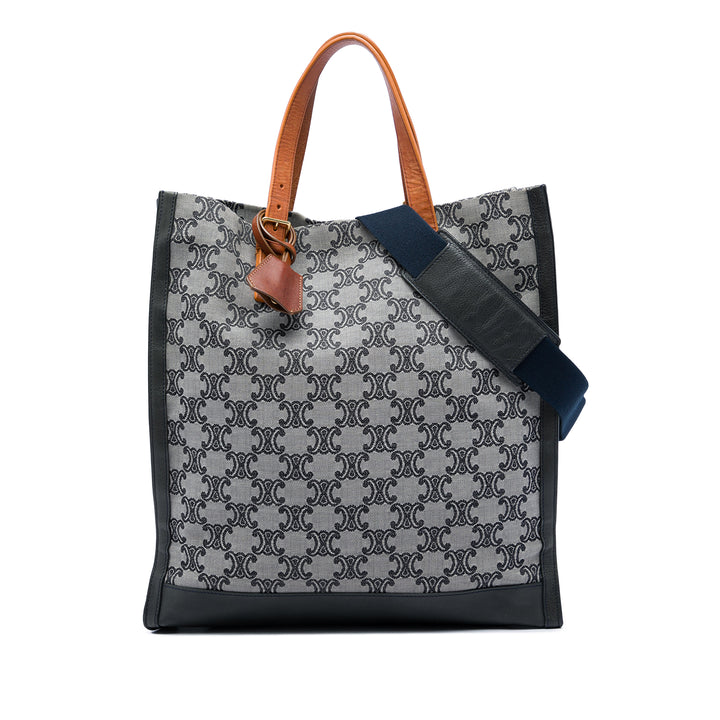 Celine Triomphe Toile Cabas vertical