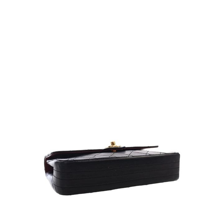 Chanel Circle CC Rabat simple Mini Cuir d'agneau Noir – vue 11 – GABY PARIS
