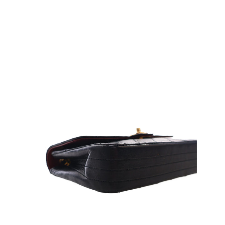Chanel Circle CC Rabat simple Mini Cuir d'agneau Noir – vue 13 – GABY PARIS