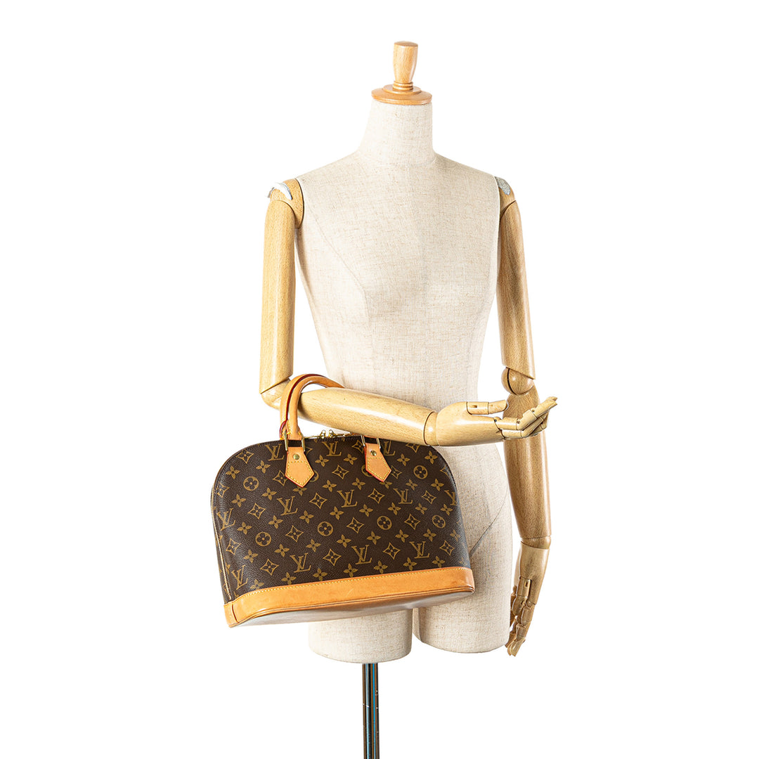 Louis Vuitton Monogram Alma PM Marron – GABY PARIS Authentique