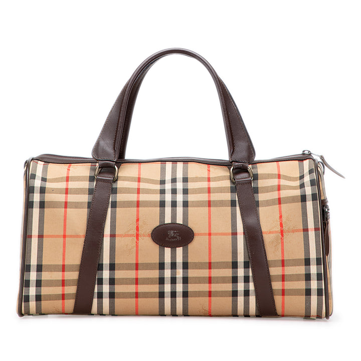 Burberry Haymarket Check Toile Sac de voyage