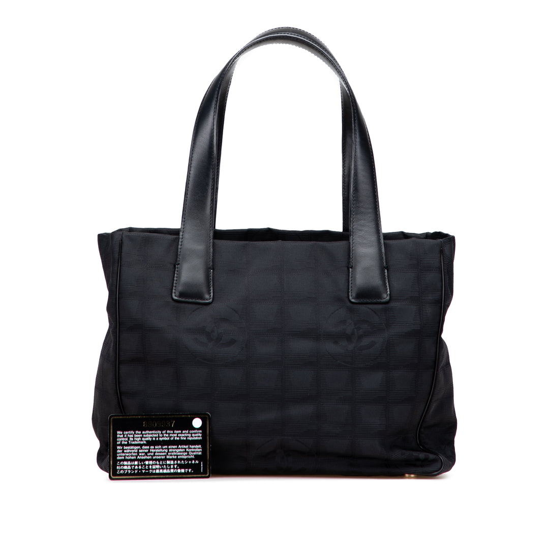 Nylon New Travel Line Tote Black - Gaby Paris