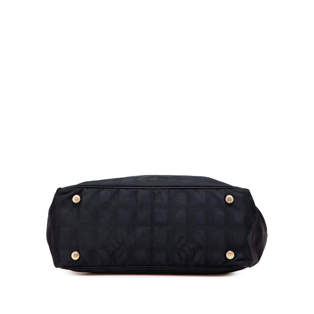 Nylon New Travel Line Tote Black - Gaby Paris