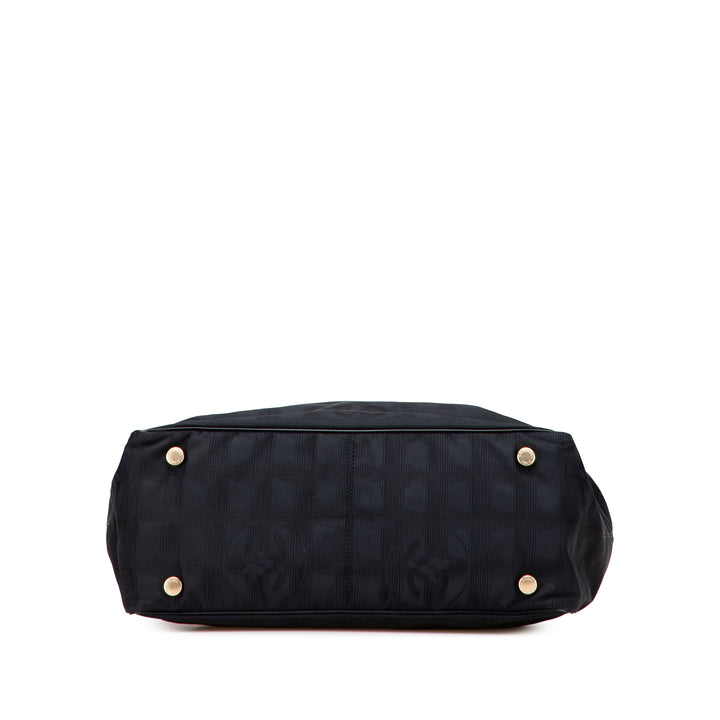Nylon New Travel Line Tote Black - Gaby Paris