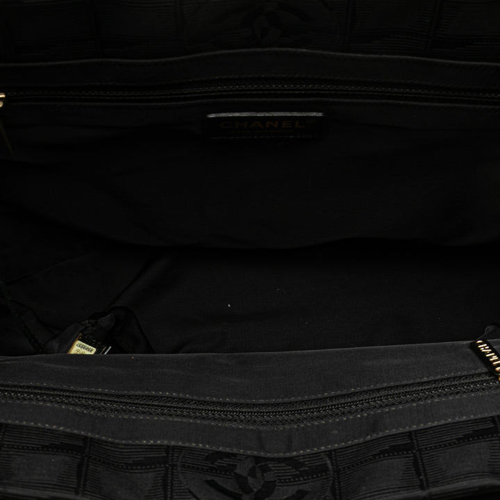 Nylon New Travel Line Tote Black - Gaby Paris