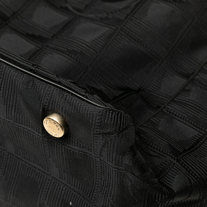 Nylon New Travel Line Tote Black - Gaby Paris