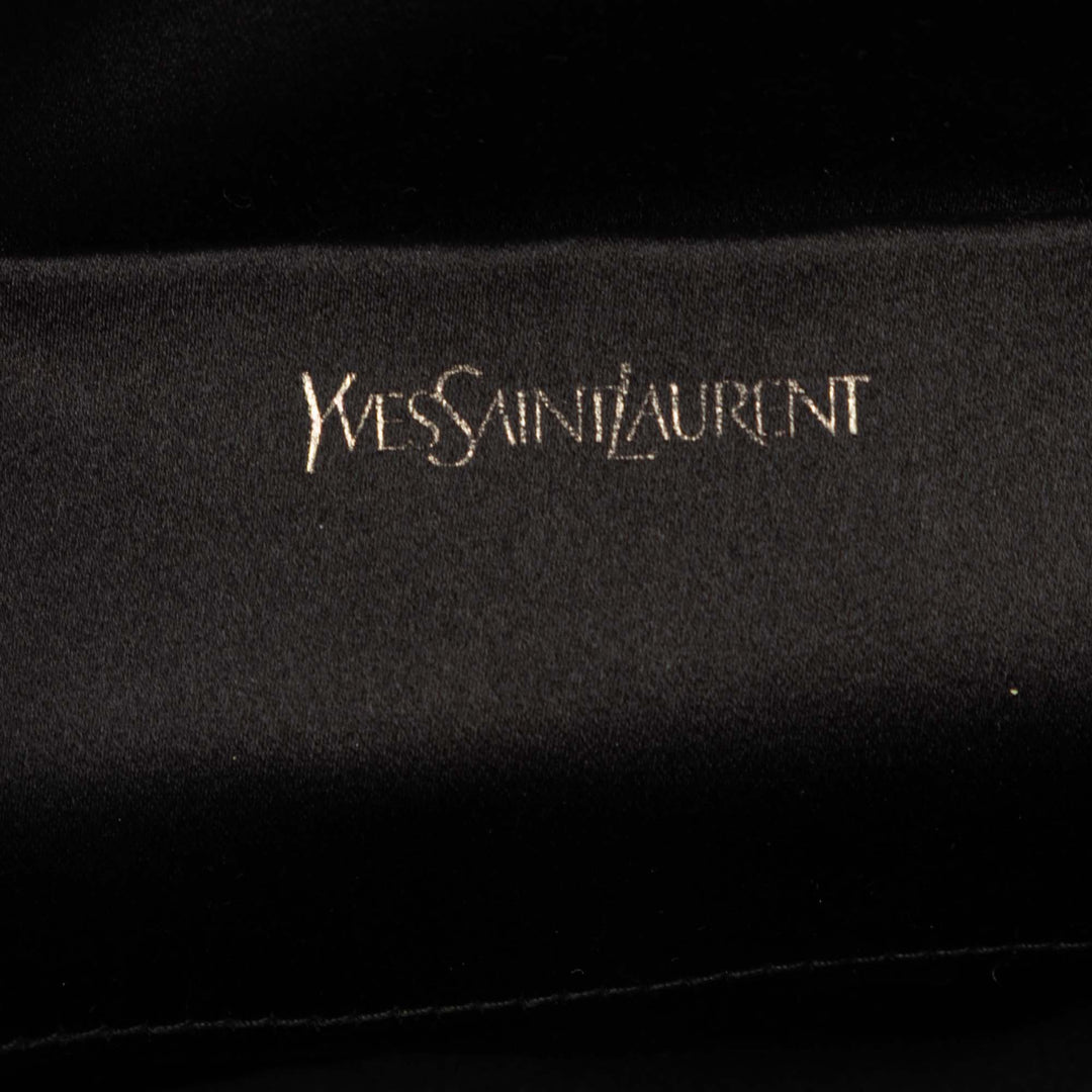 Saint Laurent froissé Muse Sac Mini Noir – vue 5 – GABY PARIS