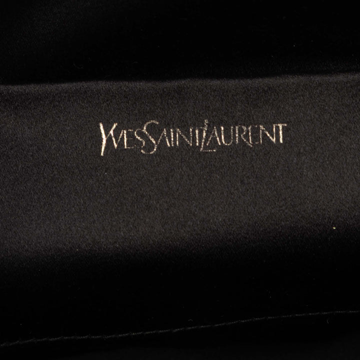 Saint Laurent froissé Muse Sac Mini Noir – vue 5 – GABY PARIS
