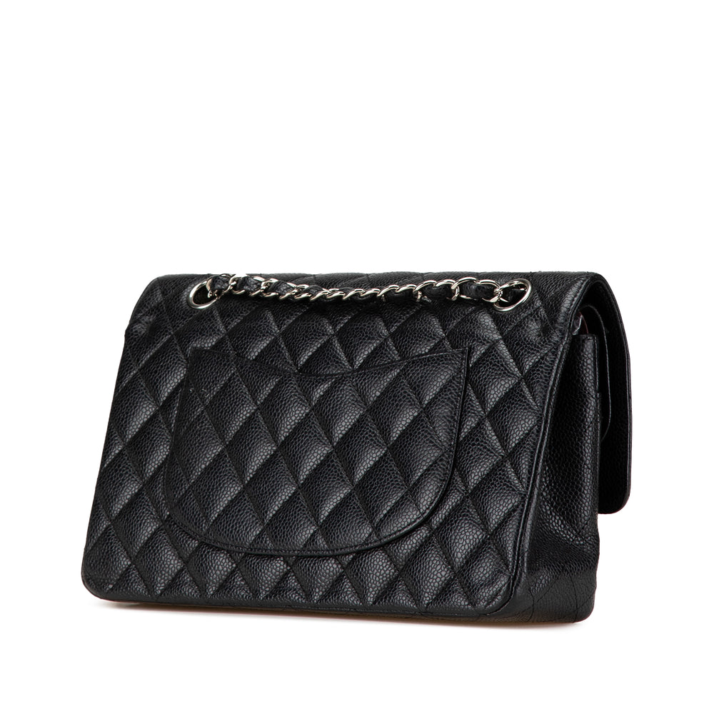 Chanel Medium Classic Caviar Double rabat Noir – GABY PARIS Authentique