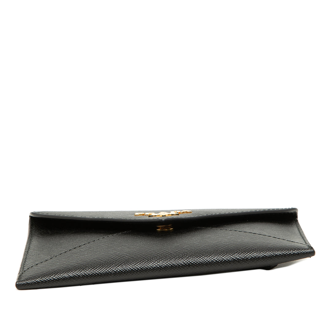 Prada Saffiano Envelope Compact Portefeuille