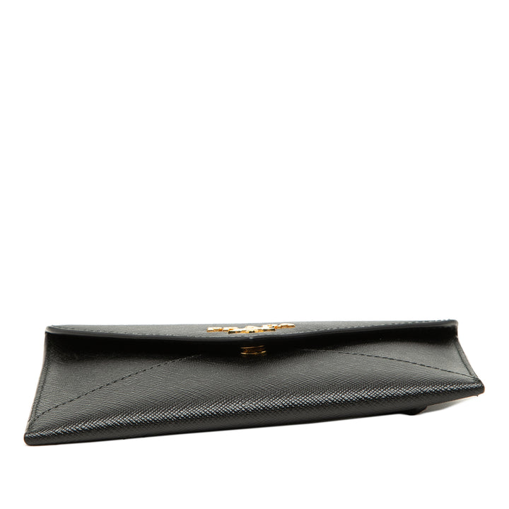 Prada Saffiano Envelope Compact Portefeuille