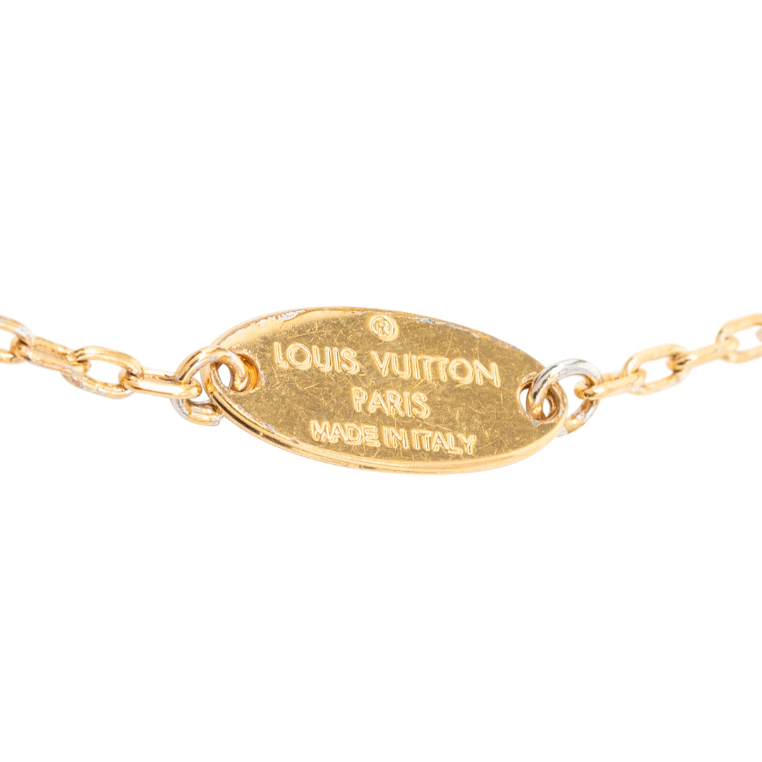 Louis Vuitton plaqué LV Fall In Love Pendant Collier