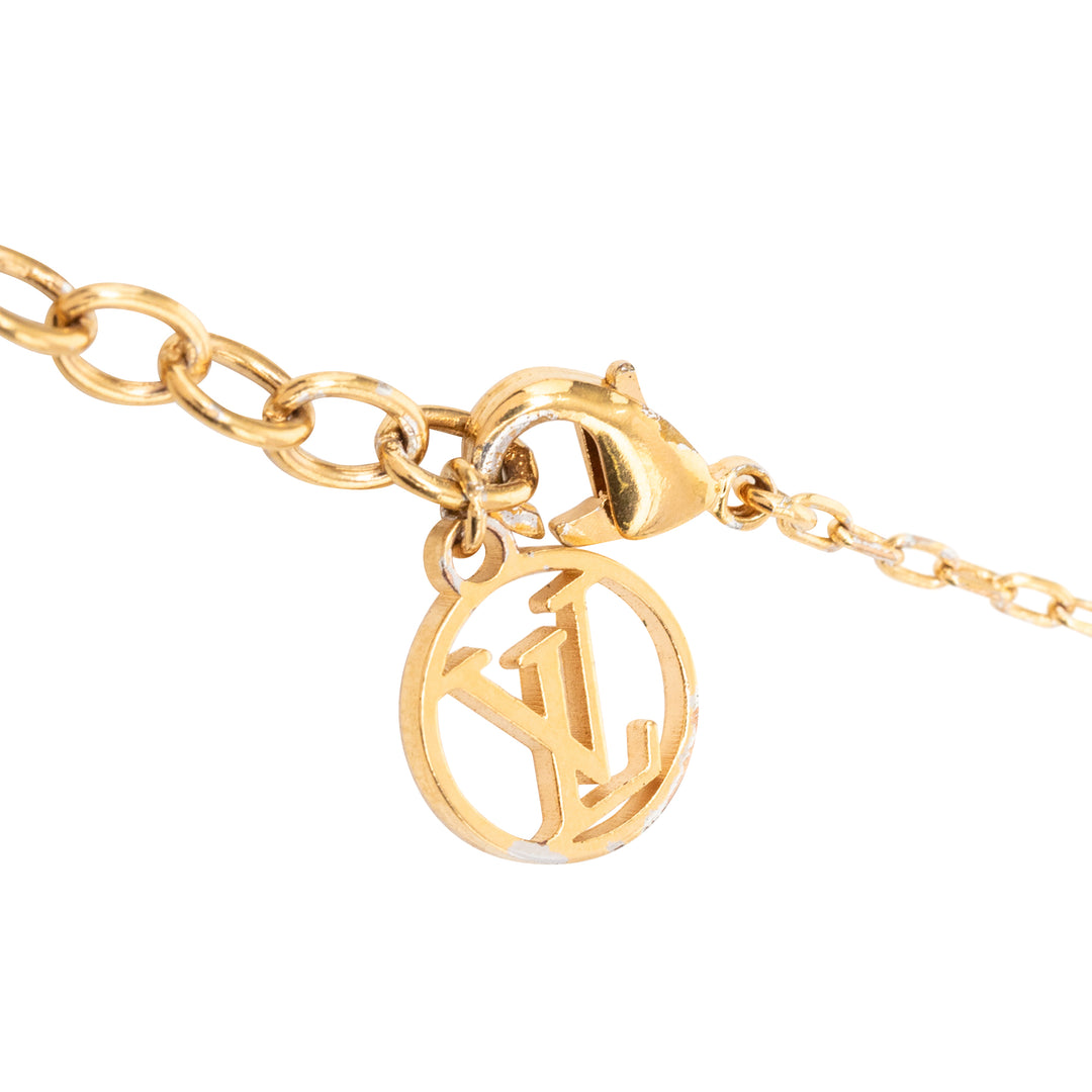 Louis Vuitton plaqué LV Fall In Love Pendant Collier
