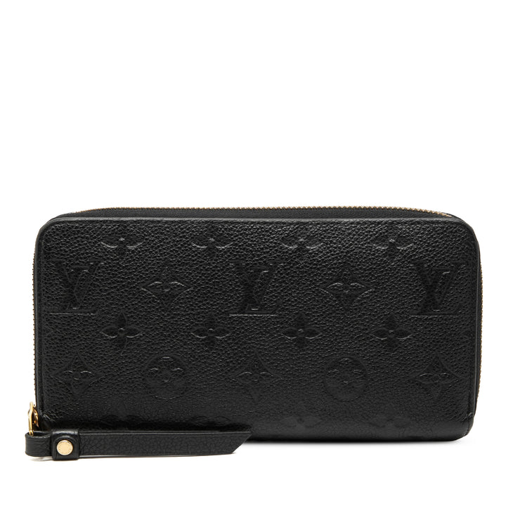 Louis Vuitton Monogram Empreinte Zippy Portefeuille long