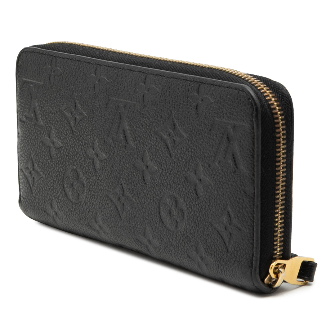 Louis Vuitton Monogram Empreinte Zippy Portefeuille long
