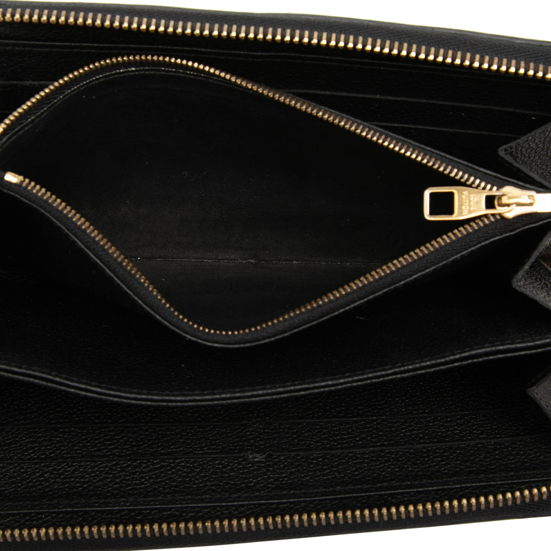 Louis Vuitton Monogram Empreinte Zippy Portefeuille long