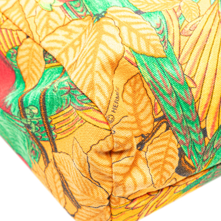 Toile Les Perroquets Tote Orange - Gaby Paris