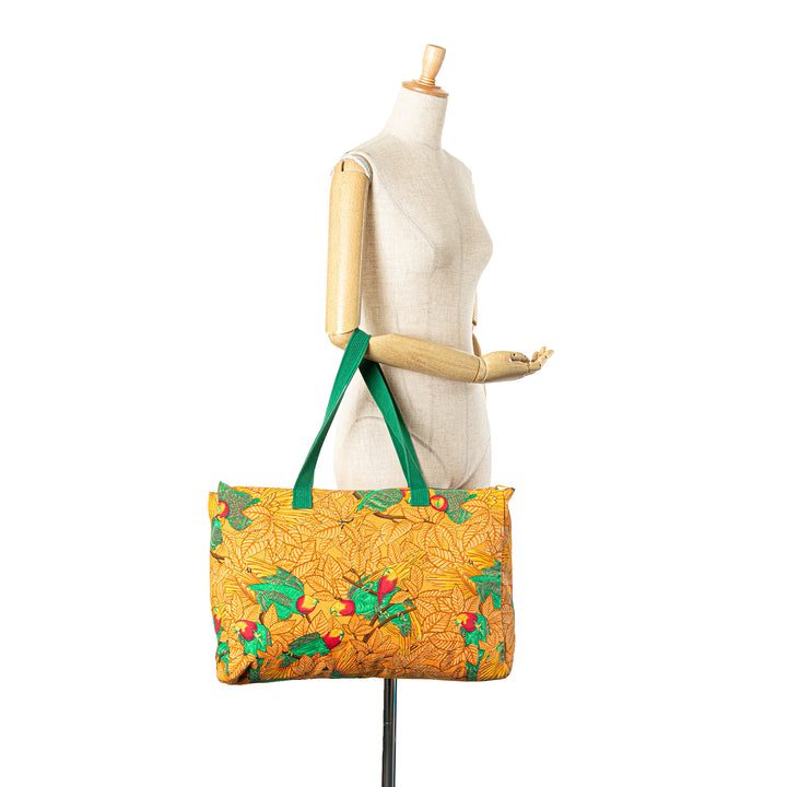 Toile Les Perroquets Tote Orange - Gaby Paris