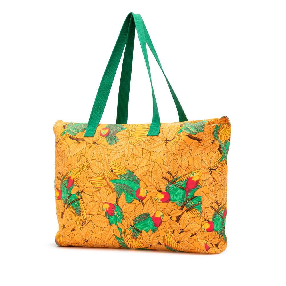 Toile Les Perroquets Tote Orange - Gaby Paris