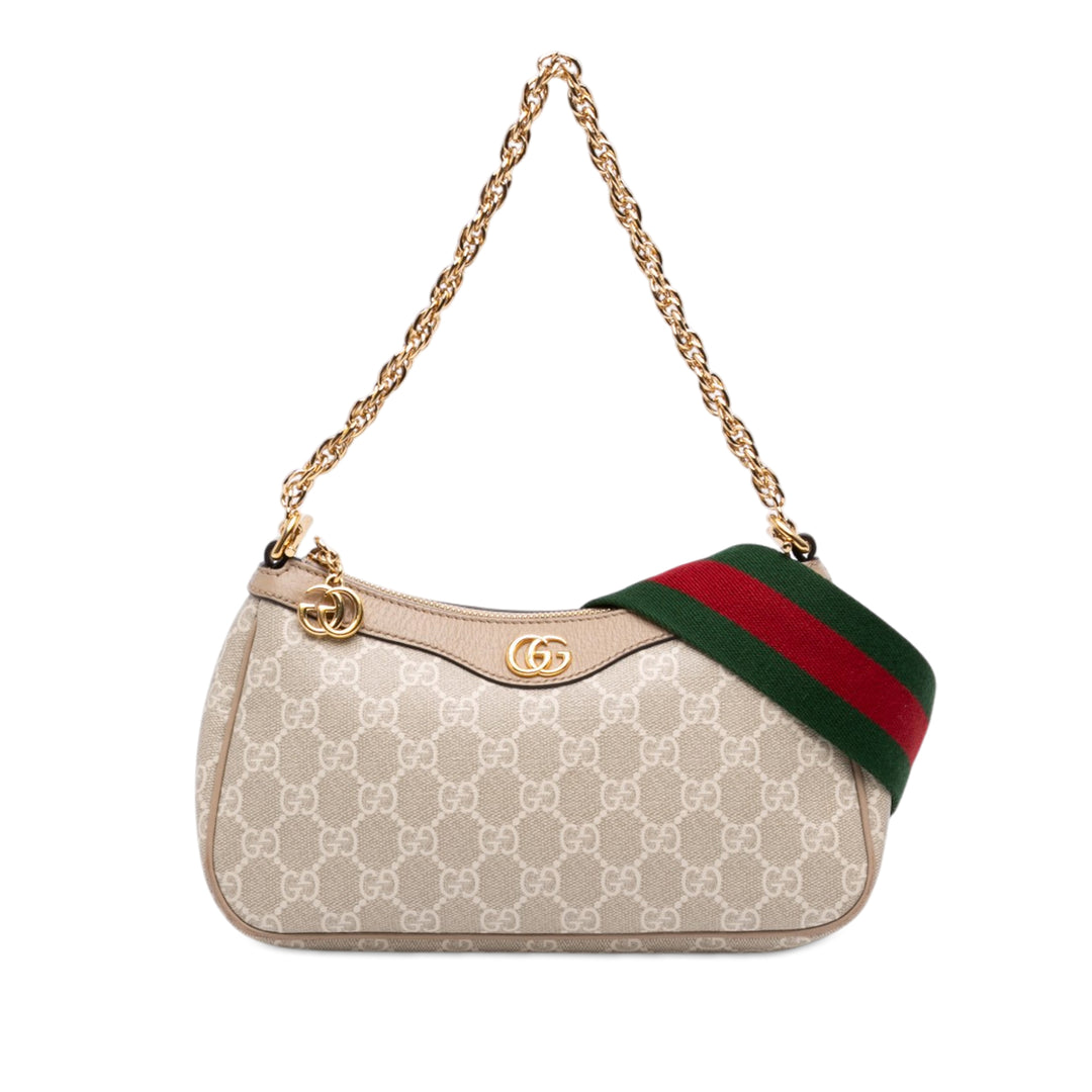 Gucci Small GG Supreme Web Ophidia Sac
