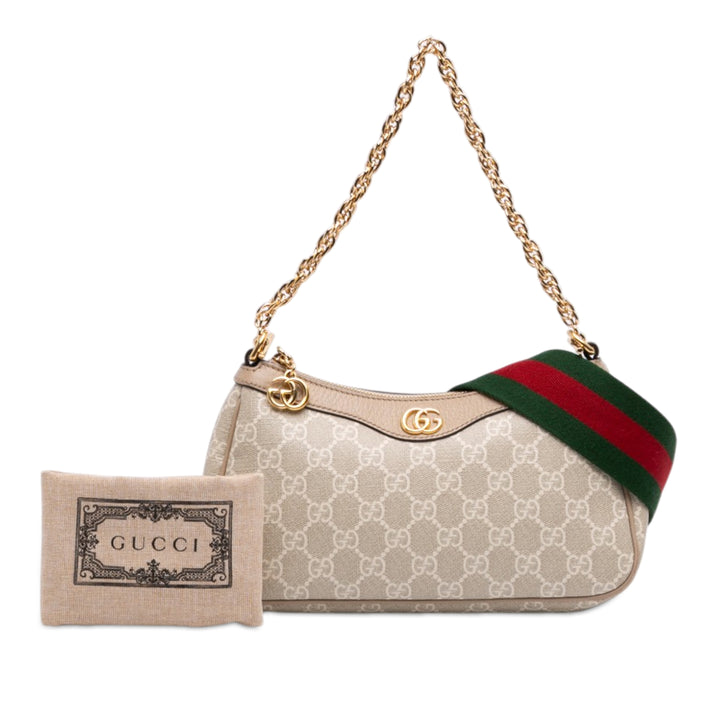 Gucci Small GG Supreme Web Ophidia Sac