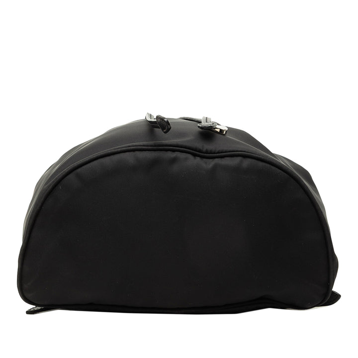 Prada à finitions Sac à dos Saffiano Noir – vue 3 – GABY PARIS