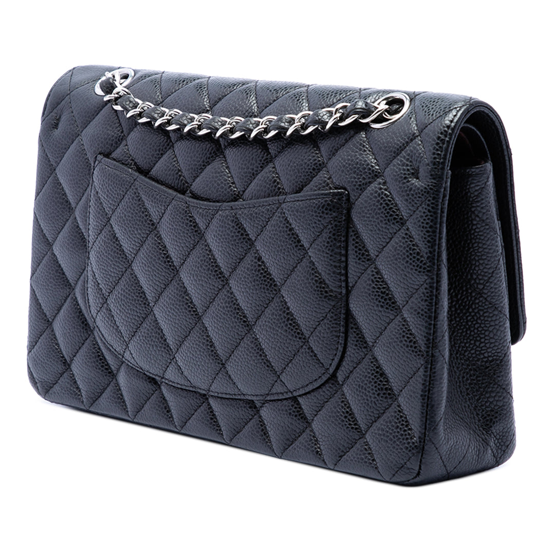 Chanel Medium Classic Caviar Double rabat