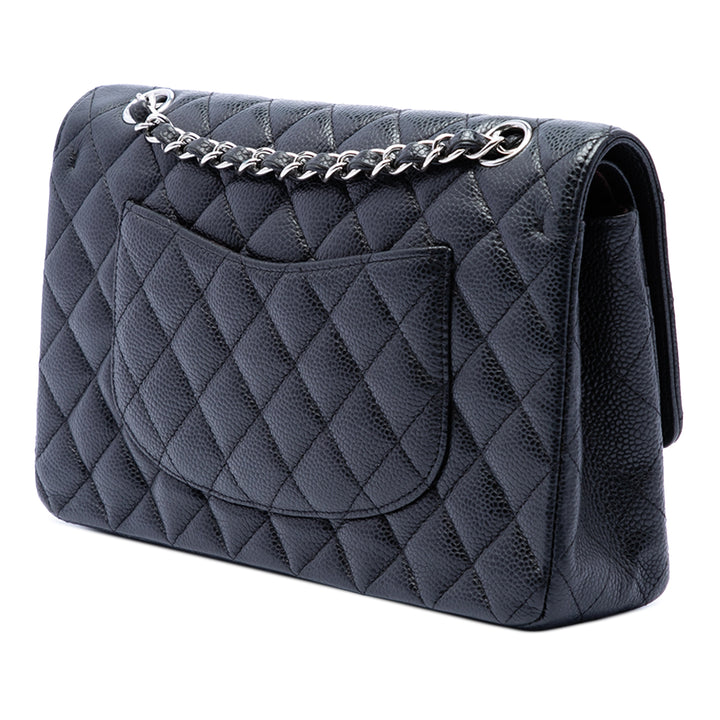 Chanel Medium Classic Caviar Double rabat