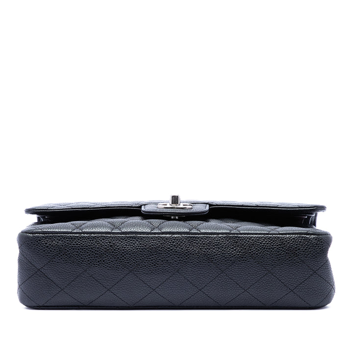 Chanel Medium Classic Caviar Double rabat