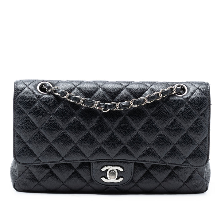 Chanel Medium Classic Caviar Double rabat