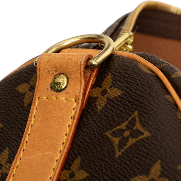 Louis Vuitton Keepall Bandouliere 60 Monogram Marron – vue 7 – GABY PARIS