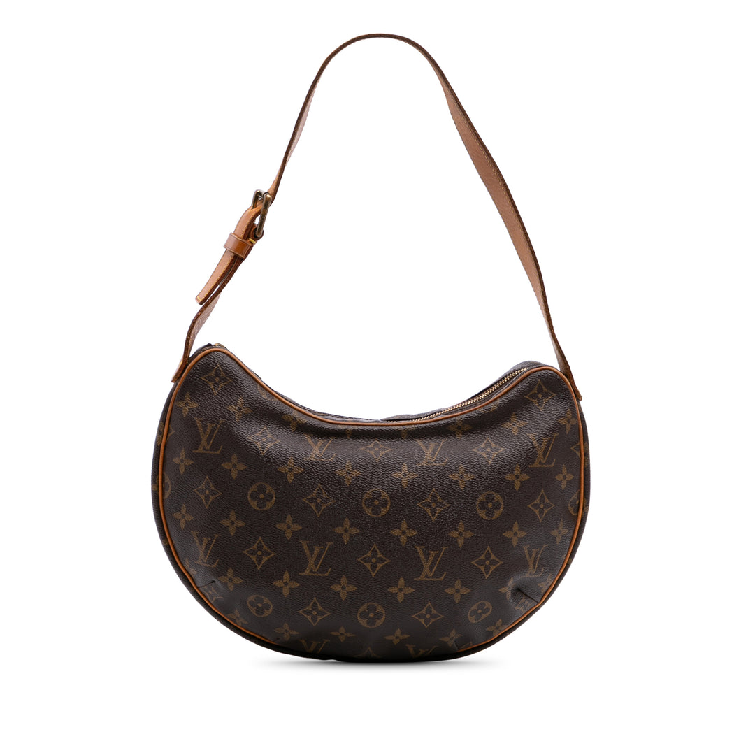 Monogram Croissant MM Brown - Gaby Paris