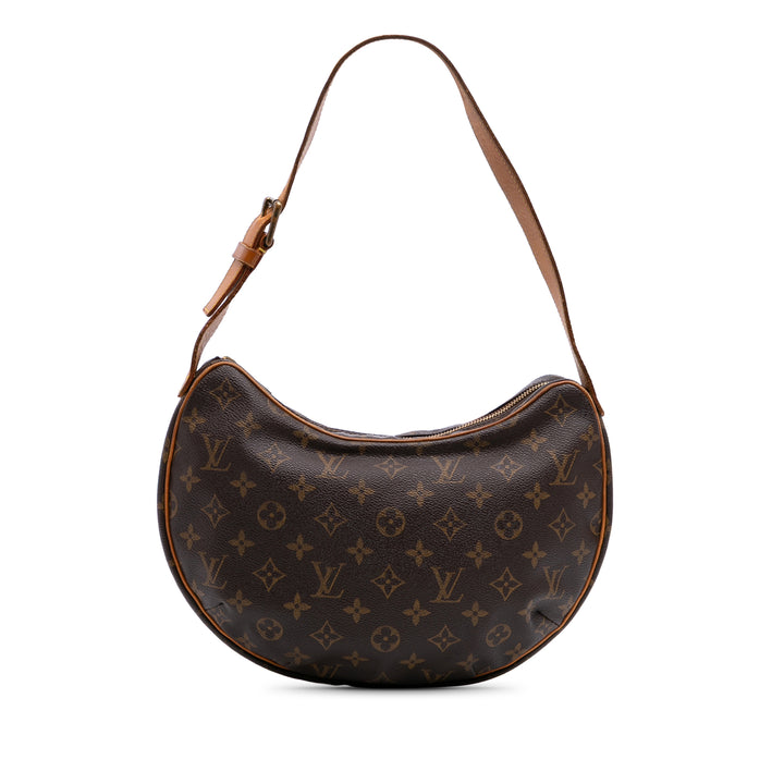 Monogram Croissant MM Brown - Gaby Paris