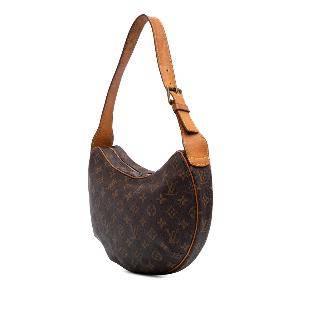 Monogram Croissant MM Brown - Gaby Paris