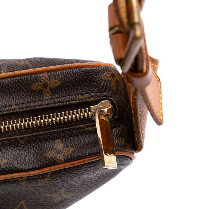 Monogram Croissant MM Brown - Gaby Paris