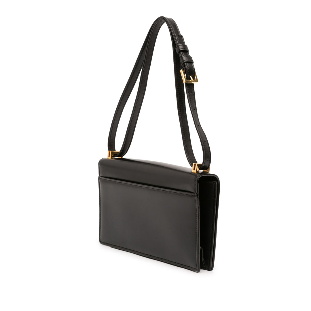 Saint Laurent Medium Smooth Cuir de veau Domino Sac bandoulière