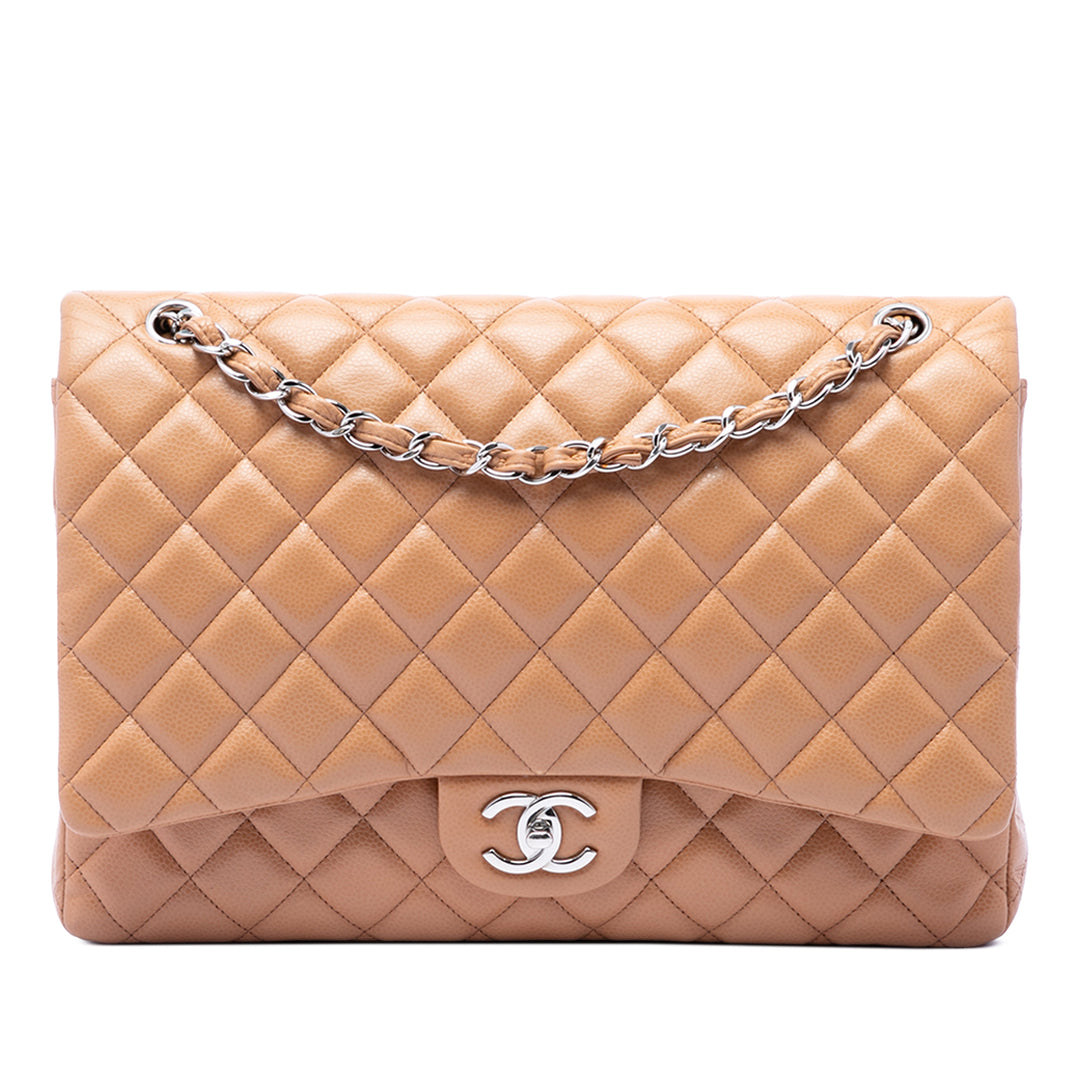 Chanel Maxi Classic Caviar Simple rabat