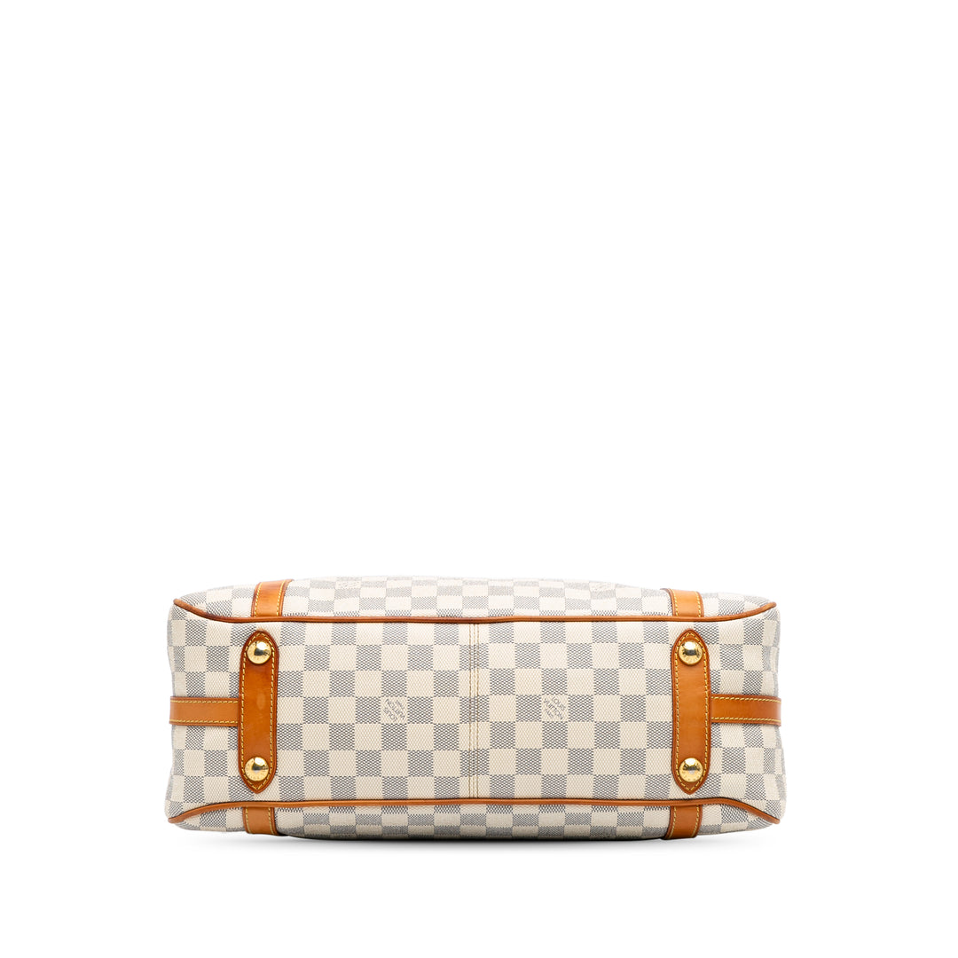 Damier Azur Stresa PM White - Gaby Paris