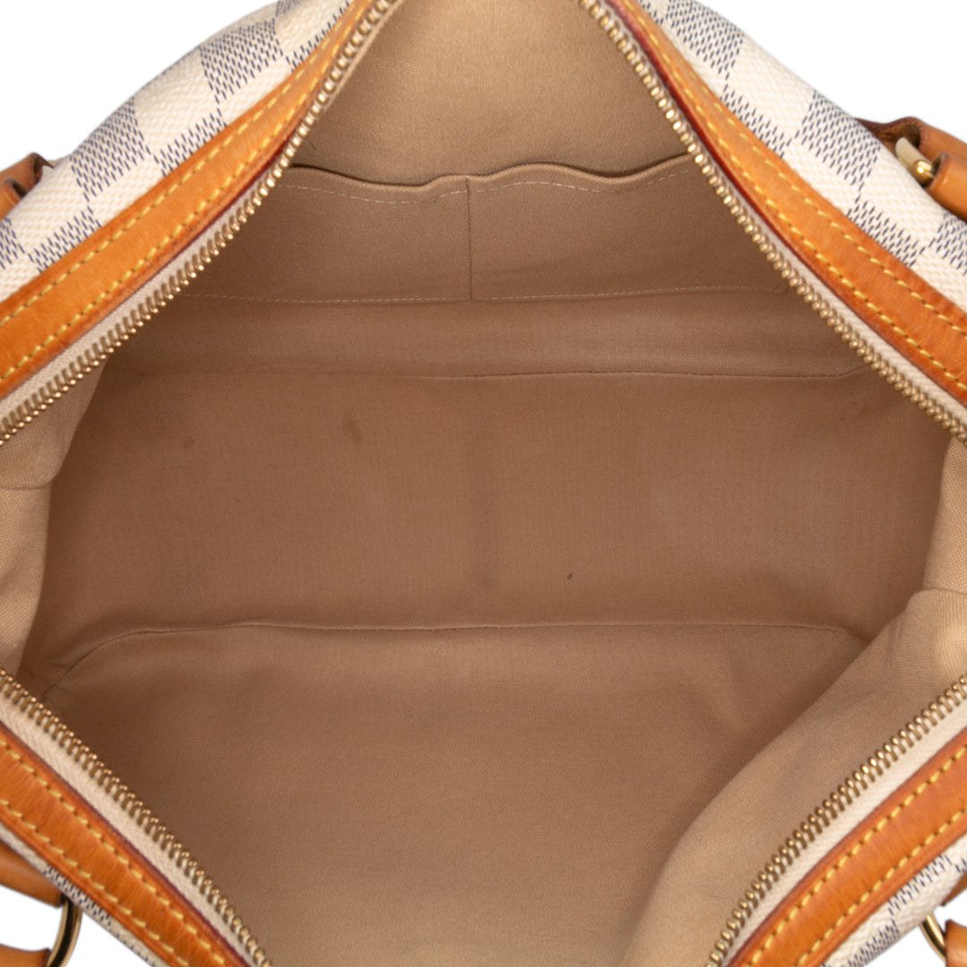 Damier Azur Stresa PM White - Gaby Paris